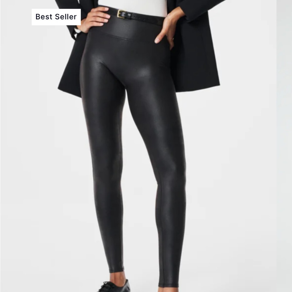 Spanx Leggings Faux Leather
